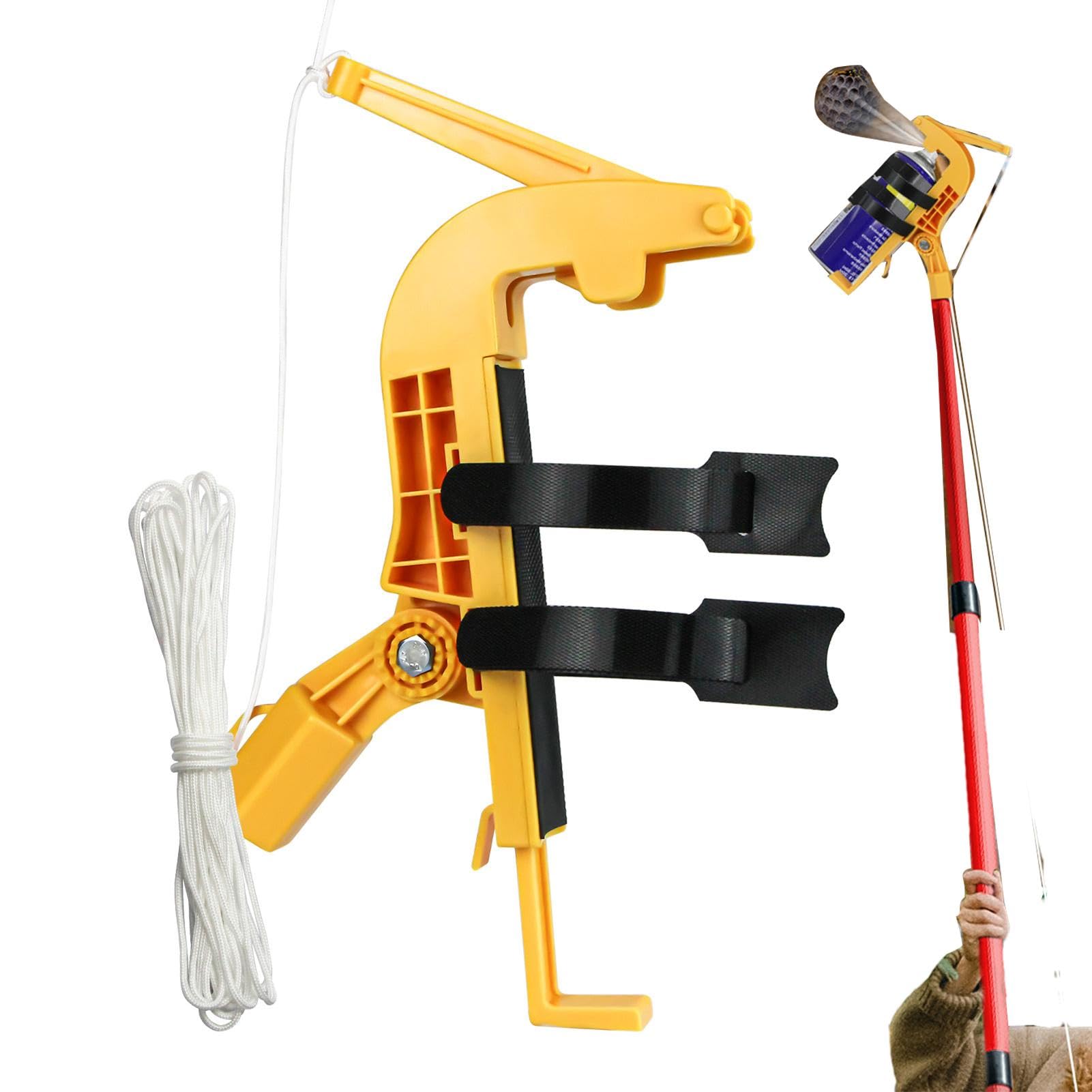 Amazon.co.jp: 伸縮式高所スプレー噴射用器具 スプレー缶延長棒